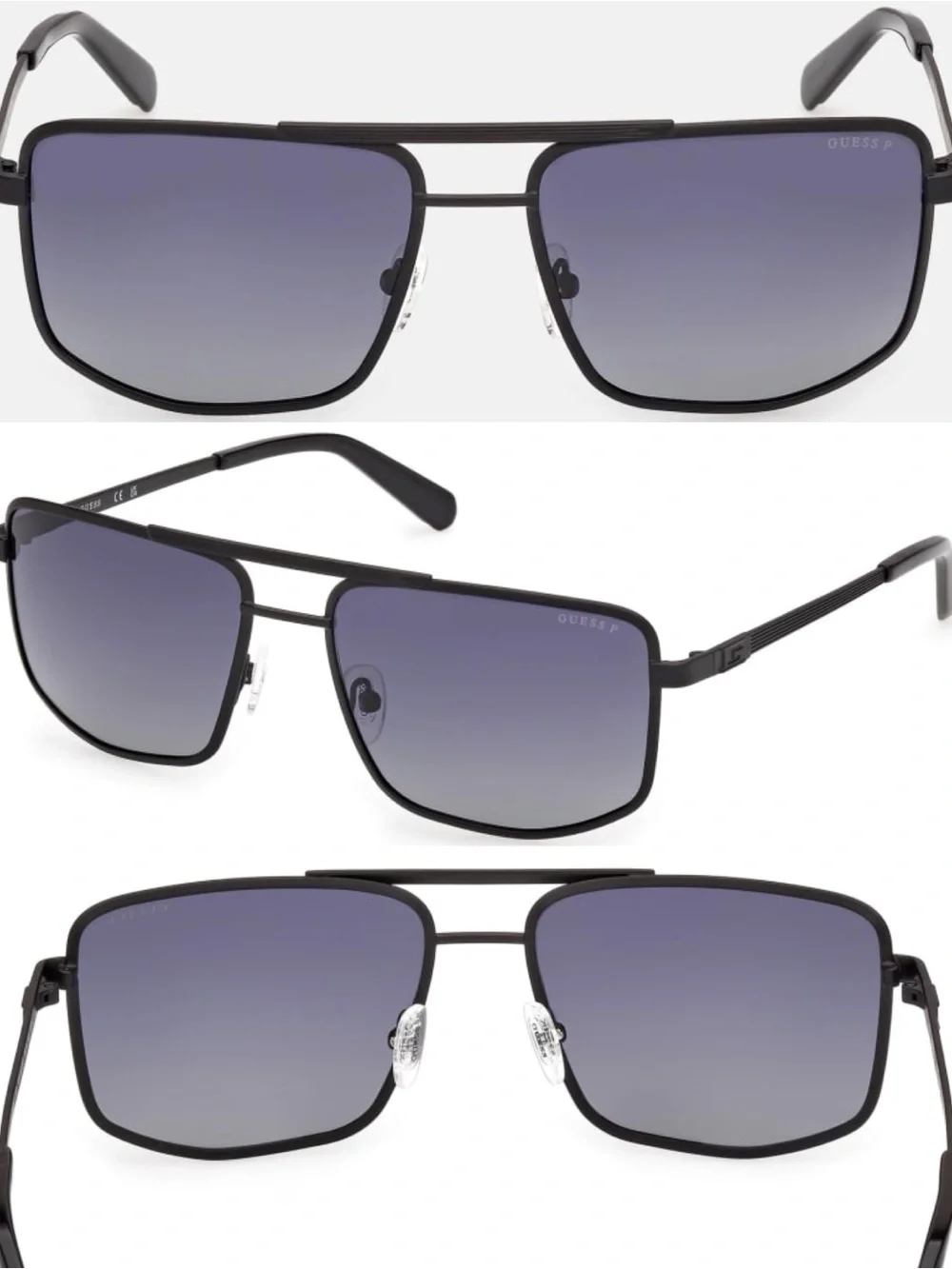 Men’s Guess Metal Navigator Sunglasses